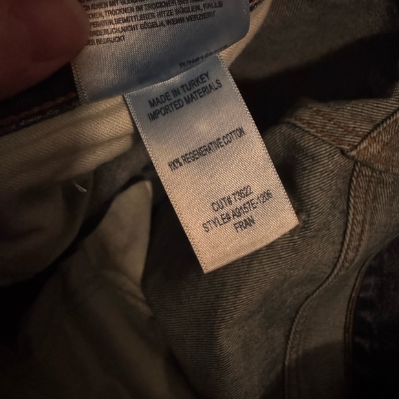 Agolde Fran Jean in Dwell Wash Size 28 - Picture 9 of 9